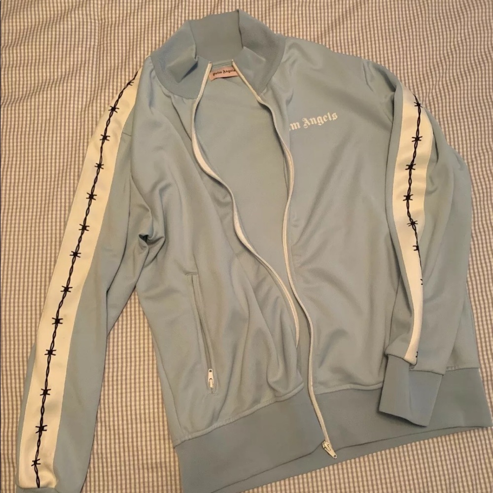 Palm angles track jacket size XL fits like L